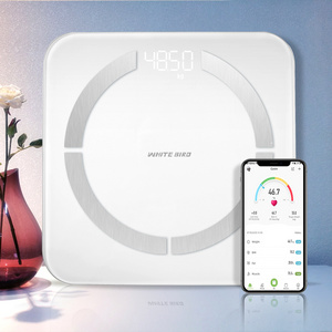 Intelligent LED display electronic body fat weight scale WIFI  bathroom scale