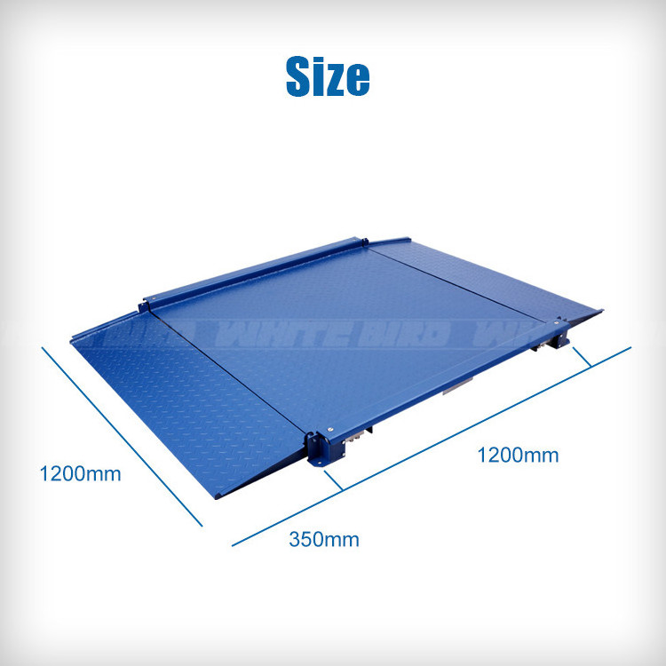 Balance Tons 1 Ton 3 Ton Industry Ground Electronic Floor Balance Industrial Weighing Floor Scale