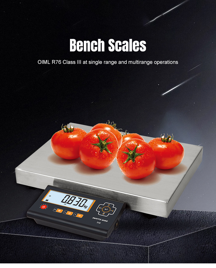 Digital Weighing Scale Animal Weighing High Accuracy PC Connection Indicator Display Counting Table Top Platform Scale