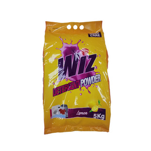 Unbeatable Quality of 5kg Wiz Clothes Washing Detergent Powder Manufactured in UAE Available with Custom Logo at Low Price