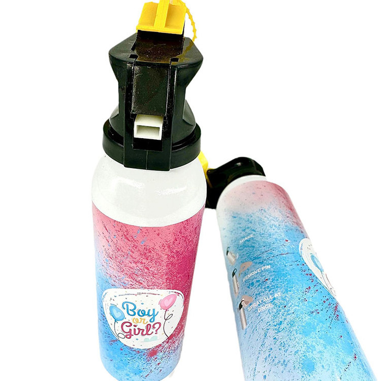 Holi Color Powder Spray Blaster Cannon Boy or Girl Gender Reveal Extinguisher Smoke Blaster Powder Shooter For Baby Party