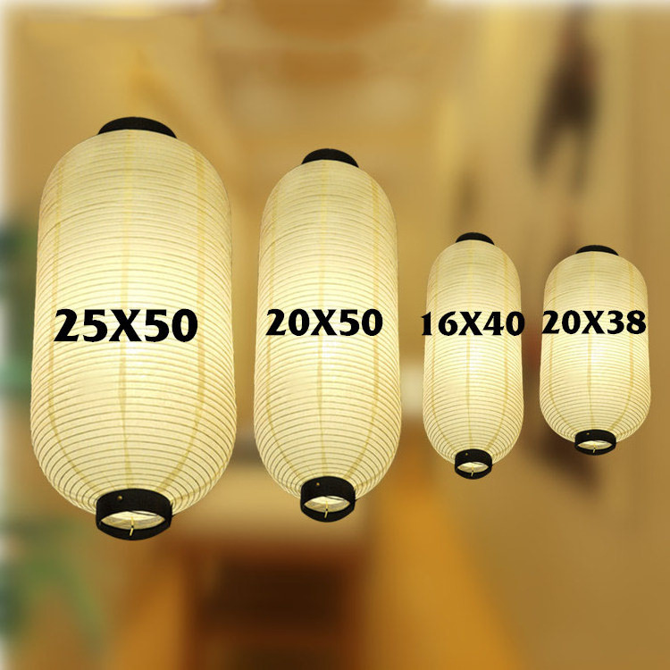 Handmade Rice Paper Hanging Outdoor Japanese Lanterns