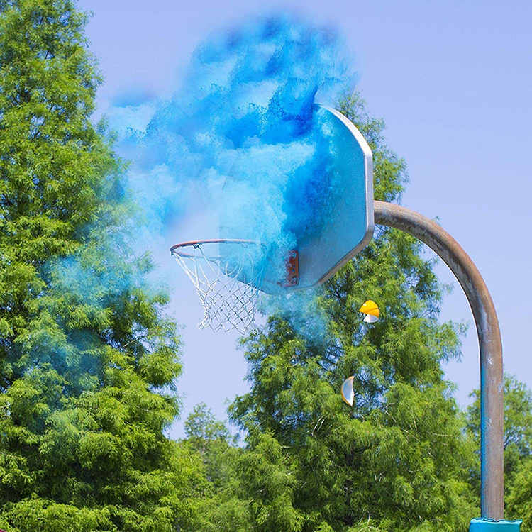 Baby Shower Party Boy or Girl Gender Reveal Powder Smoke Basketball Gender Reveal Smoke Bomb Ball