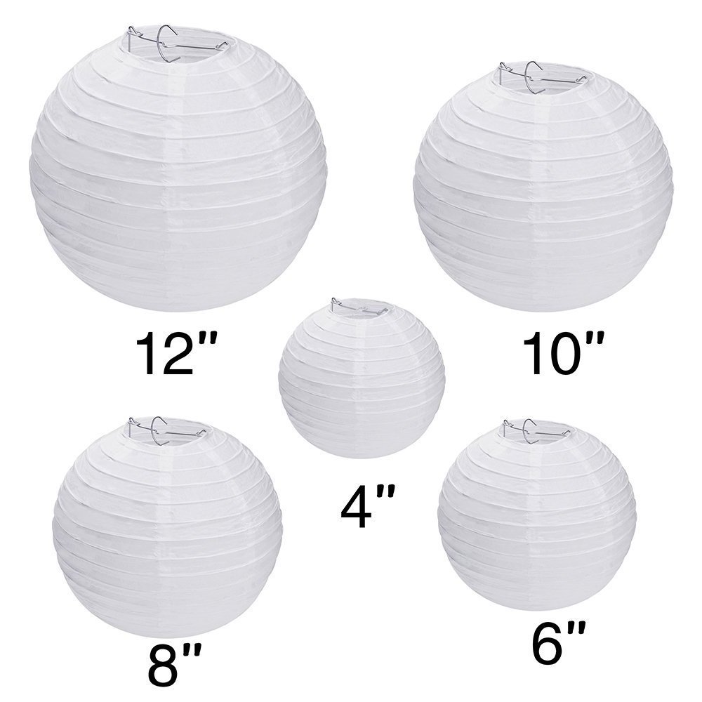 Wholesales Accordion Paper Lanterns, Round Chinese Paper Lantern Decoration, Rice Paper Lantern Bulk