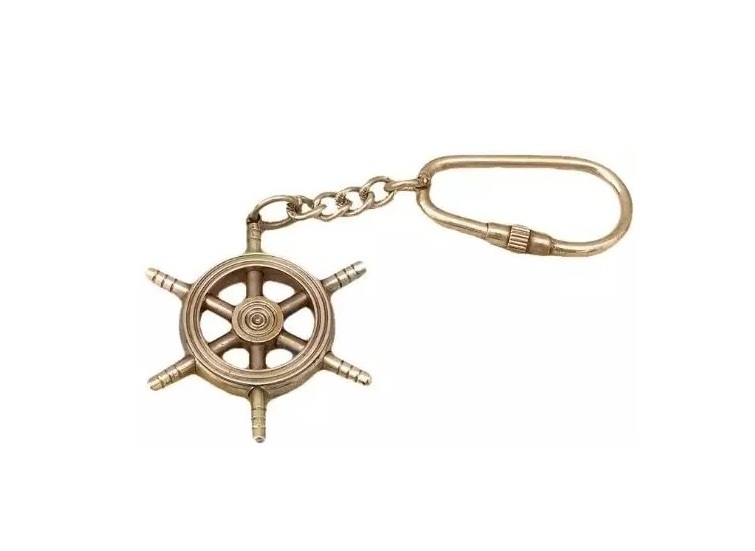 New Brass Metal Keychain Used for Bike/Car Key ring, Home decor. Made from pure Brass. Hot top quality selling keychain