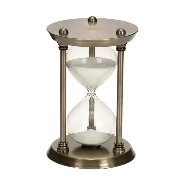 Latest Arrival Modern Look Factory wholesale luxury hourglass glass 24 hours hourglass 10 minutes hour glass for office home