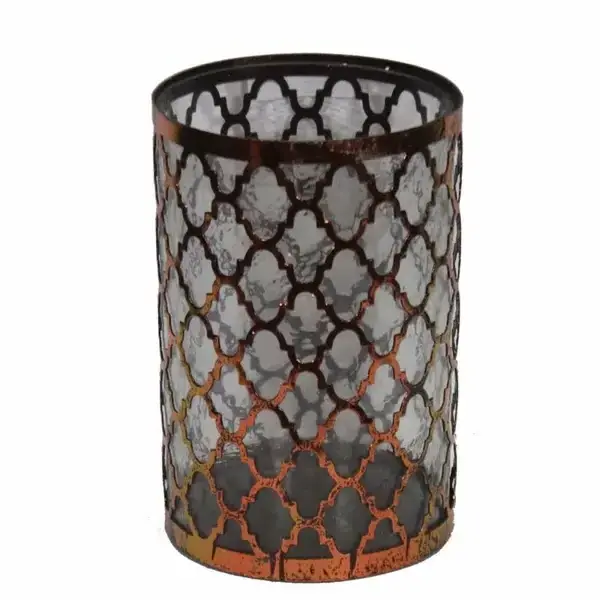 Metal Votive With Glass Jar Amazing Light Candelabra With Glass Votive Wedding & Party Lighting Decoration In Wholesale Price