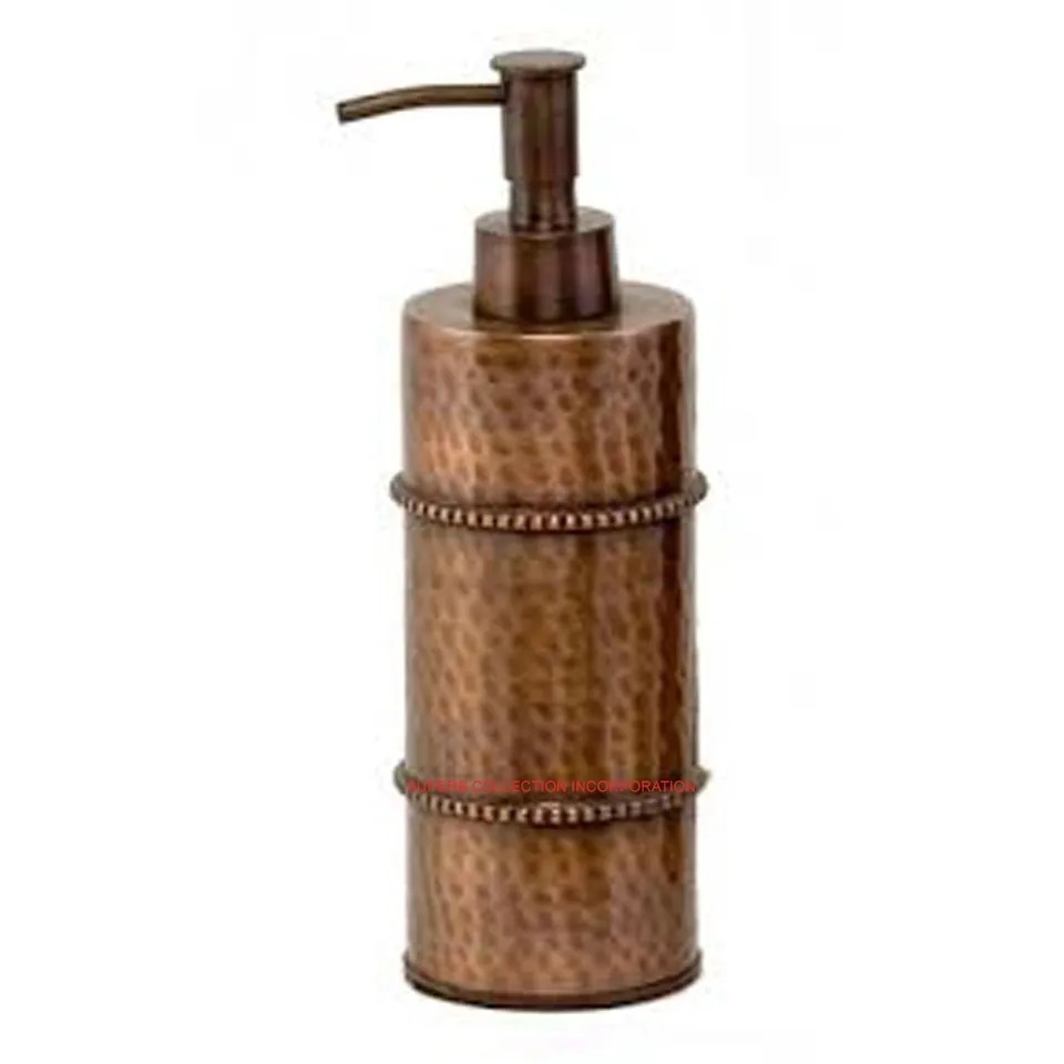 Vintage Look Copper Soap Holder Top Quality Handmade High Demanding Foam Soap Dispenser Restaurant Bathroom Ware Soap Container