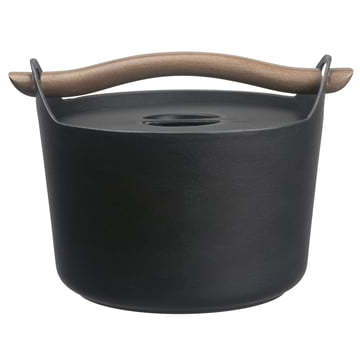 Copper Metal Made High Quality Cooking Pot Copper Hammered Food Serving Hot Pot With Brass Handle