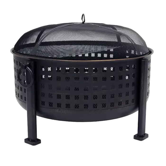 Prime Quality Solid Iron Fire Pit Bowl With Wrought Iron Stand For Garden Decor Outdoor And Indoor Fir Pit For Garden Bbq Use