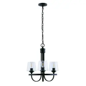 Metal Chandelier High Selling Ceiling Pendant Chandelier High Quality Modern Luxury Black Chandelier Elegant For Home Farmhouse