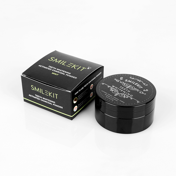 OEM Organic Mint Activated Charcoal For Teeth Whitening Powder