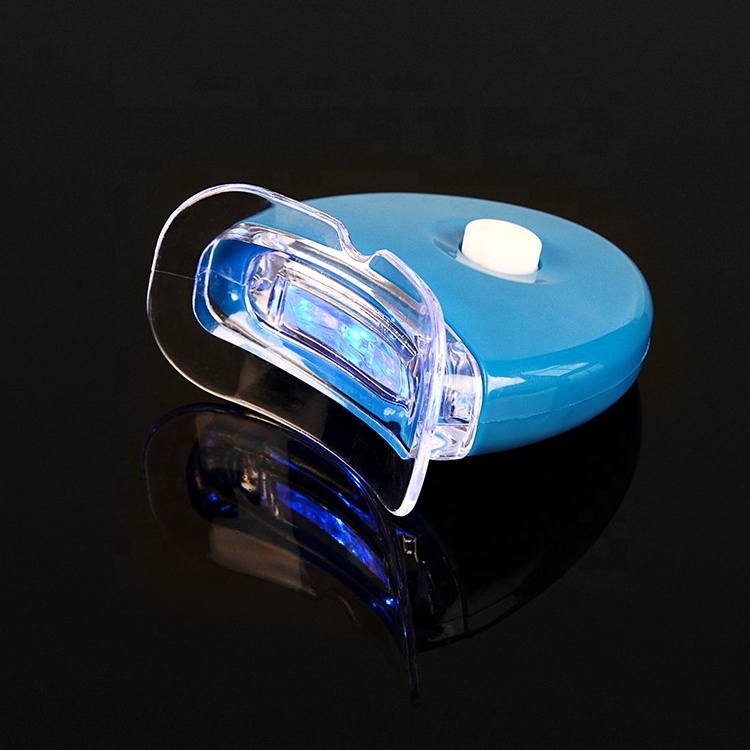 Private Label Teeth whitening Light Tooth Bleaching 5 Bulbs Mini Blue Led Light