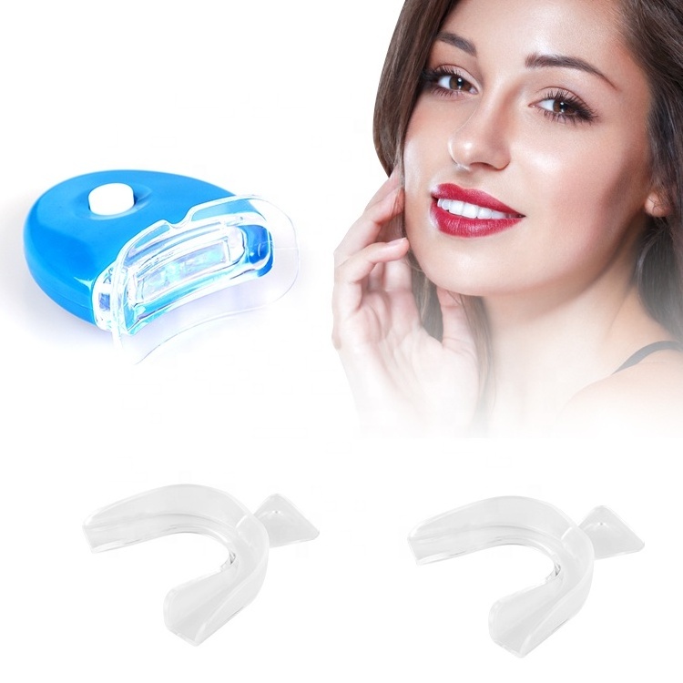 Private Label Teeth whitening Light Tooth Bleaching 5 Bulbs Mini Blue Led Light