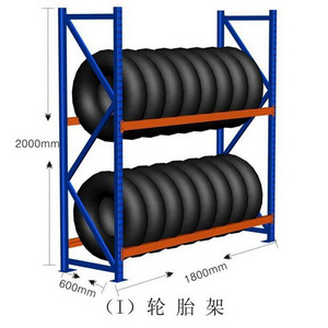 truck spare tire rack, warehouse tyre racking, semi trailer spare tire rack