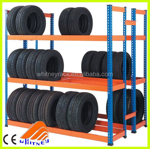 truck spare tire rack, warehouse tyre racking, semi trailer spare tire rack