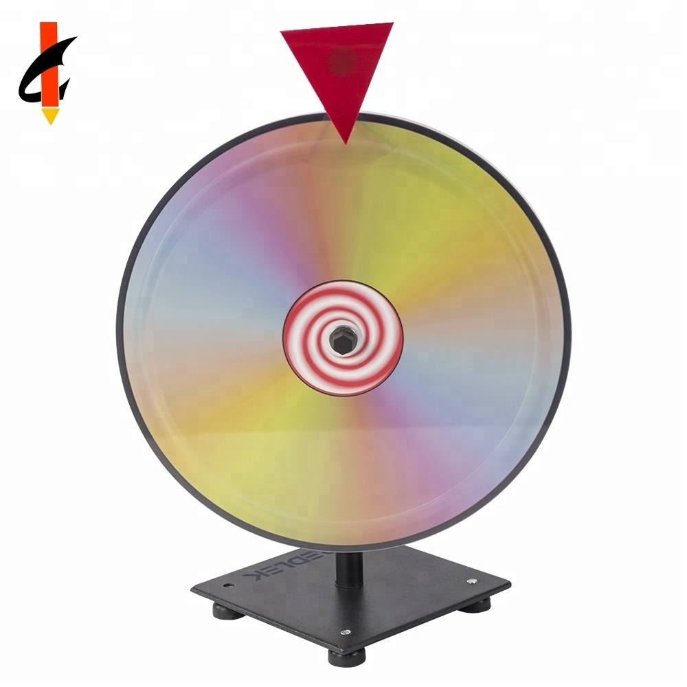 Tabletop Spinning Prize Wheel Fortune Game Wheel Lucky Spin Wheel