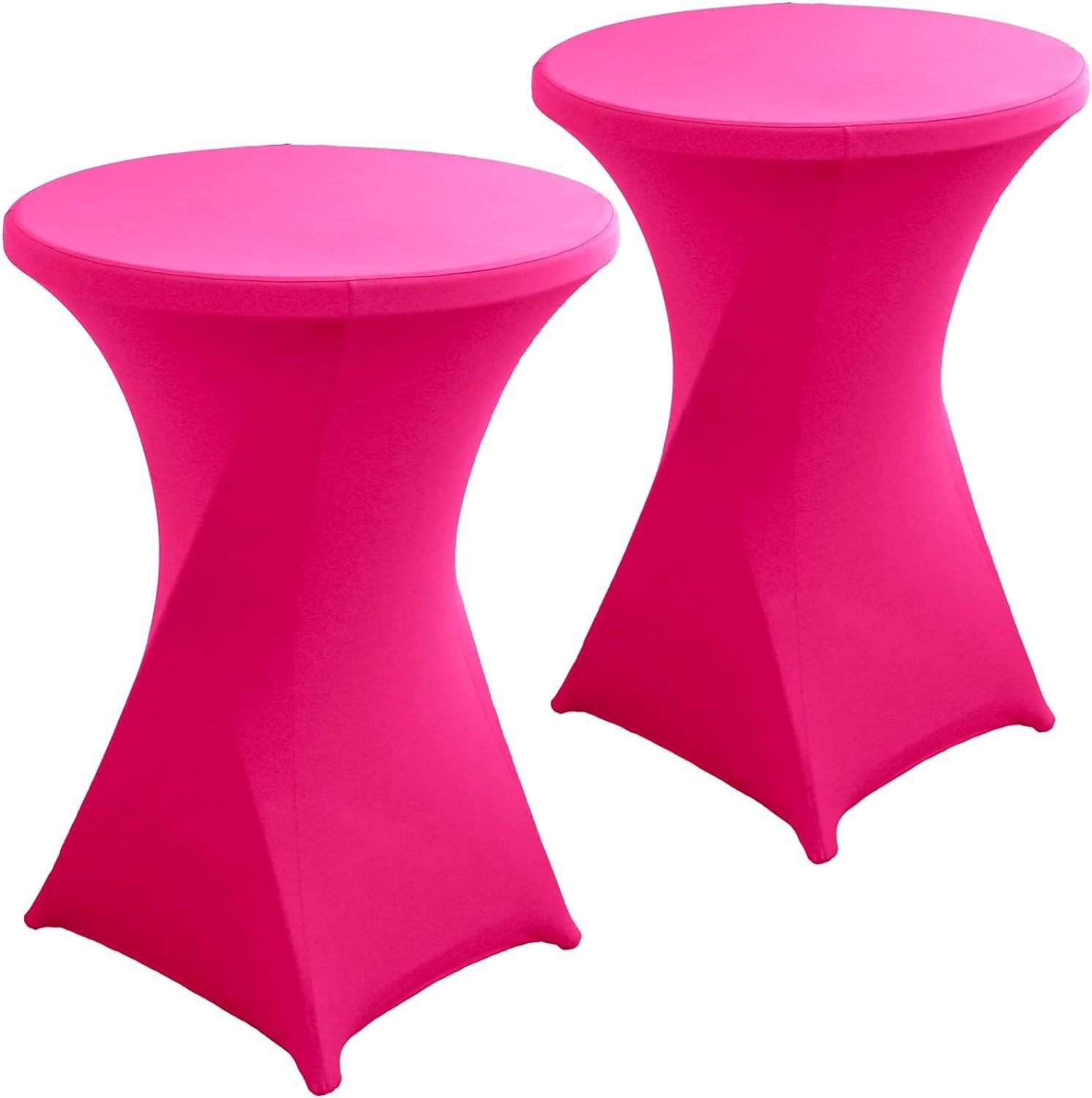 Spandex Table Covers, Fitted Round Cocktail Tablecloth, Stretch Highboy Table Cover Cloth