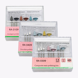 RA 0309 Dental Composite Resin Polishing Kits for Low Speed Handpiece 9 Pcs