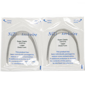 Dental Nickel-Titanium Orthodontic Archwires Round Square Rectangular Superelastic Niti Preformed Twist Arch Wire