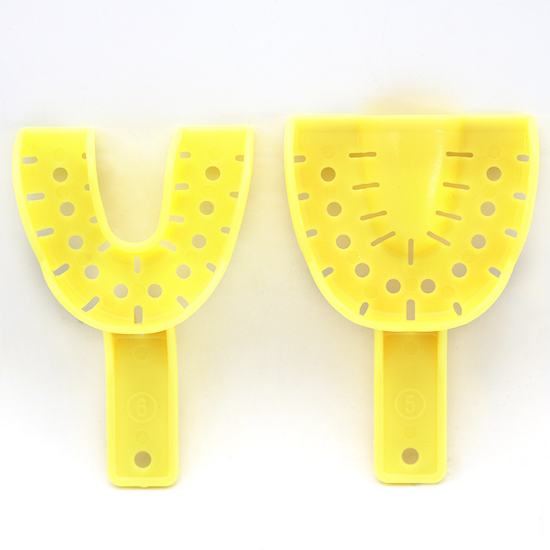 Dental Impression Trays Plastic Materials Teeth Holder Dental Central Supply For Teeth Tools