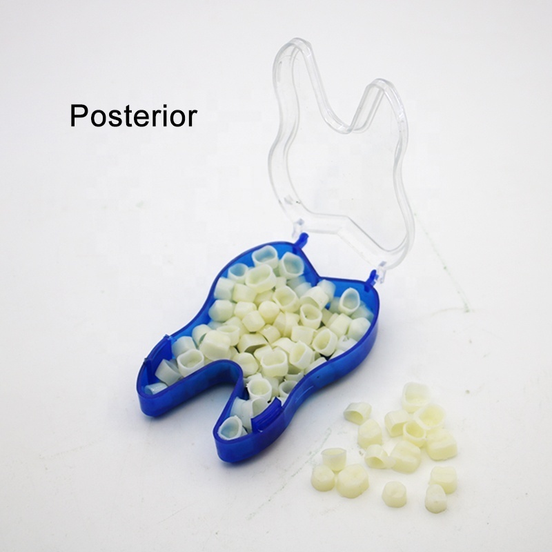 Disposable Dental Plastic Temporary Anterior and Posterior Crowns