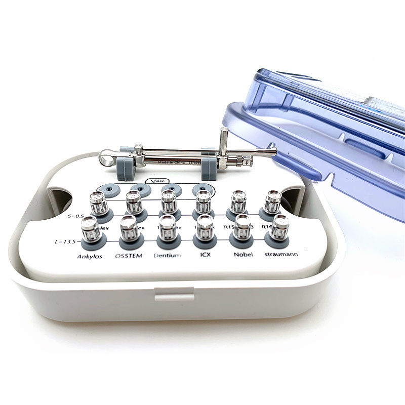 Nobel ICX Zimmer Osstem Dentium Astra Ankylos Straumann System universal torque wrench dental implant with Box