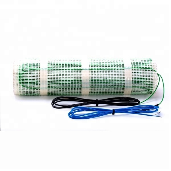 single conductor underfloor heating mat with thermostat 200w/m2 heating mat heat mat 120x120