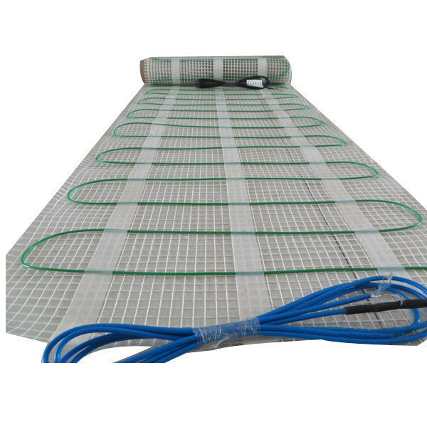 single conductor underfloor heating mat with thermostat 200w/m2 heating mat heat mat 120x120