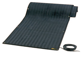 Jiahong Manufacturer rubber snow melting heating mat for outdoor walkway driveway snow melting heating mat