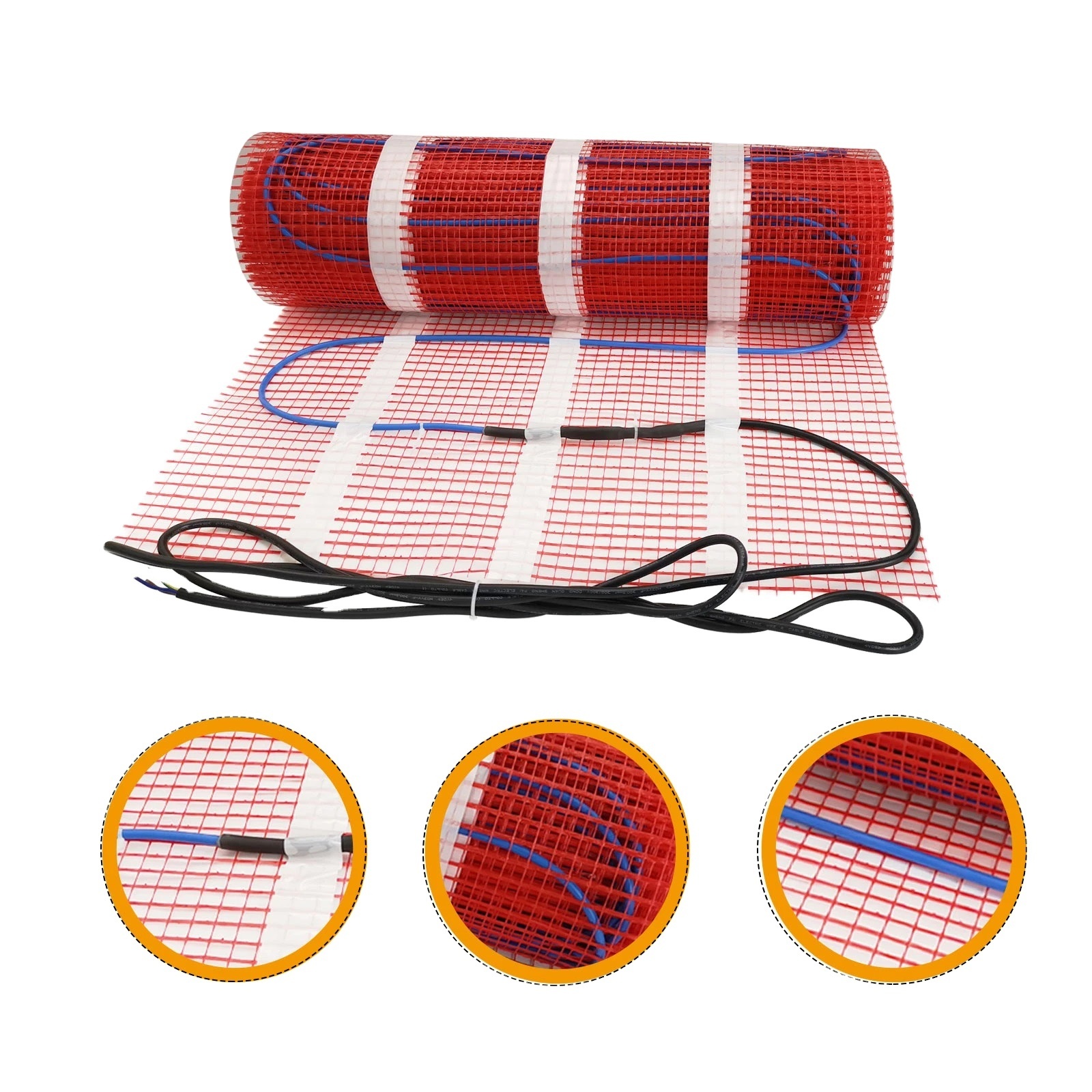 floor heating system water electric heated bath mats green house heating mat