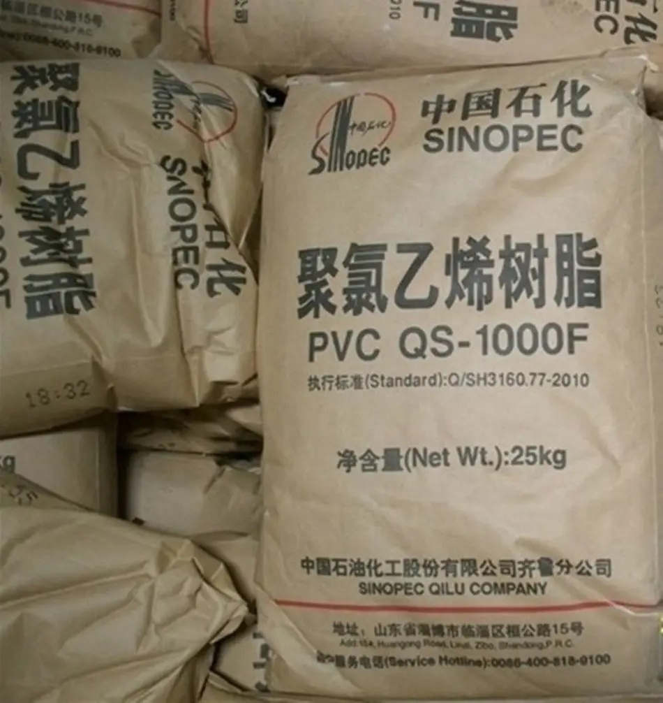 Factory price high quality  Pvc Resin K65 K67 sinopec s1300 s1000 s700 polyvinyl chloride pvc resin