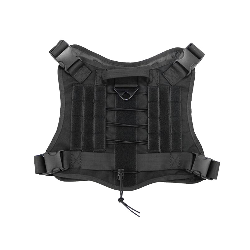 Wholesale Cheap 1000D Nylon Training Hunting Molle Harness Tactical Dog Vest With Detachable Pouches