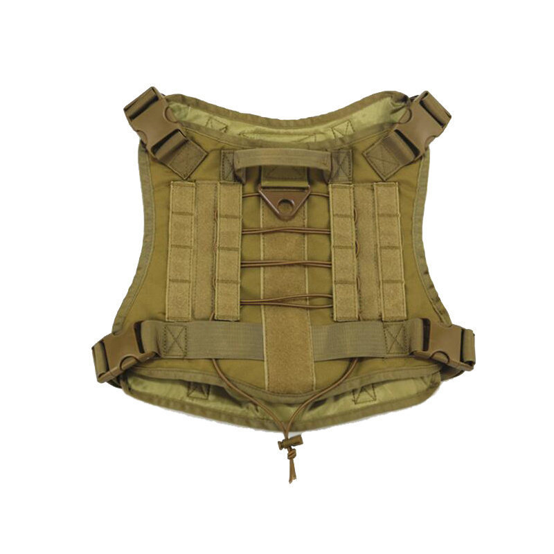 Wholesale Cheap 1000D Nylon Training Hunting Molle Harness Tactical Dog Vest With Detachable Pouches