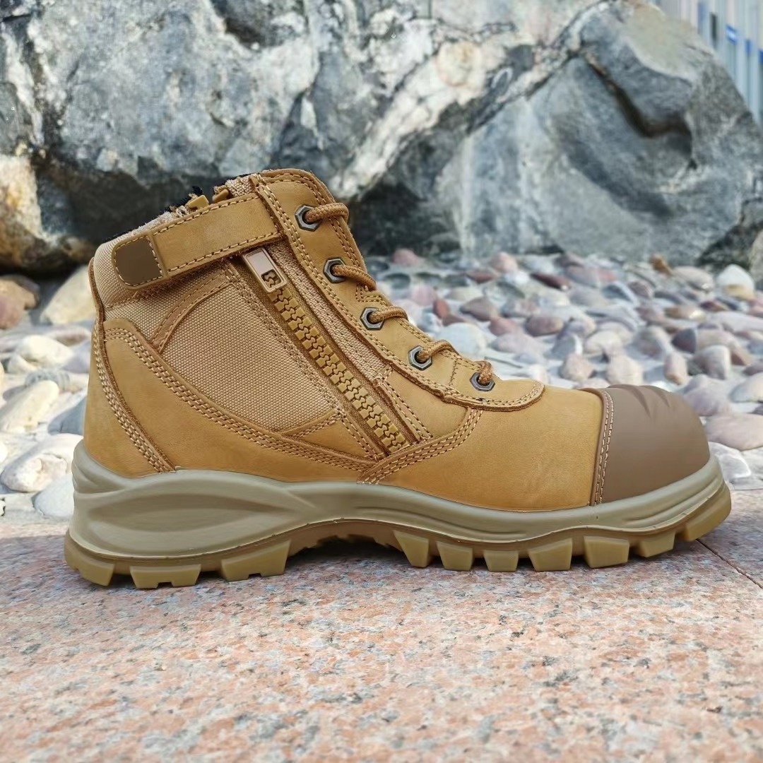 Anti-Crash Anti-Puncture Anti-Static, Anti-Ski, Anti-Oil Steel Toe Heavy Duty Safety Boot Shoes Protective Work Mining Boots