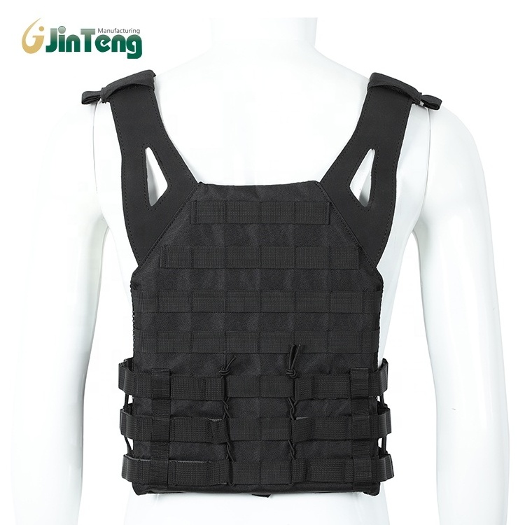 Outdoor Black Breathable Combat Man Tactical Vest