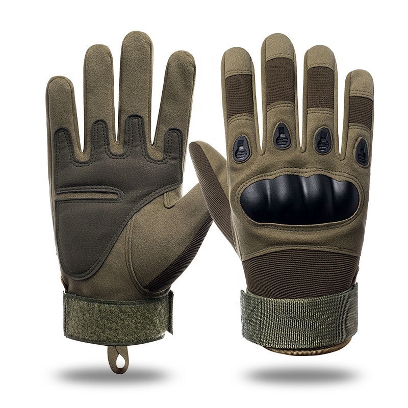 JINTENG Protective Shock Resistant Winter Full Finger Tactical Gloves