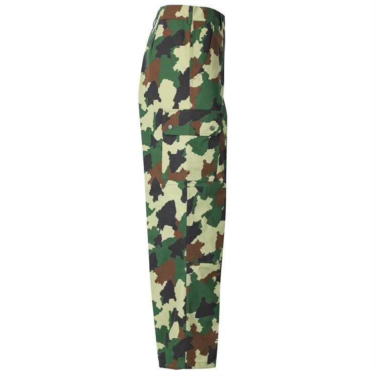 Polyester/Cotton American Tiger Stripe BDU Camouflage Uniform Ripstop Airsoft Battle Dress Uniform