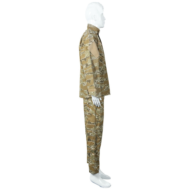 Outdoor ACU Camouflage  Uniforms Camo Tiger Stripe Clothing Security Combat Coat Clothes Dress Uniform