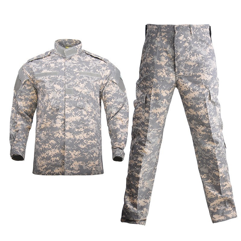 Jinteng 20 Years Factory Good Quality Wholesale Tactical Uniforms Security Guard Training Uniform Camouflage ACU Uniform