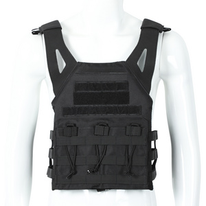 Outdoor Black Breathable Combat Man Tactical Vest