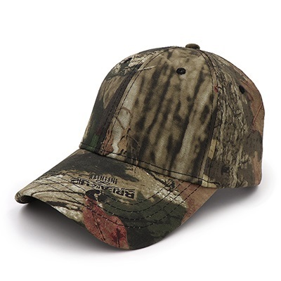 New Arrival 2023 Real tree Camouflage  6 Panel Baseball Cap Tactical Baseball Cap Simulation color printed sun hat