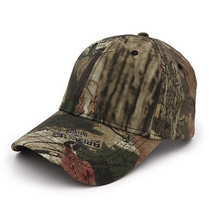 New Arrival 2023 Real tree Camouflage  6 Panel Baseball Cap Tactical Baseball Cap Simulation color printed sun hat