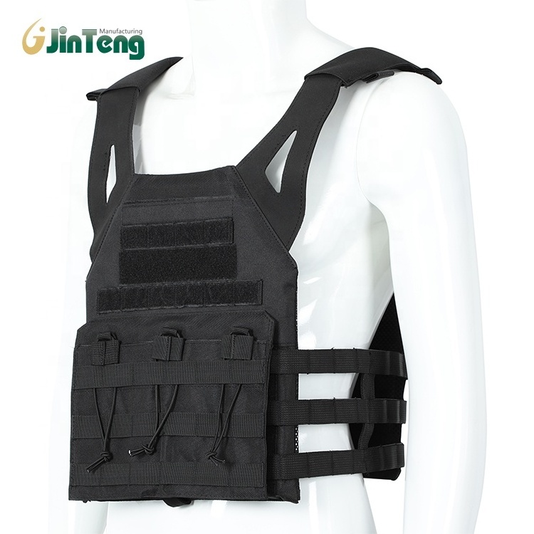 Outdoor Black Breathable Combat Man Tactical Vest