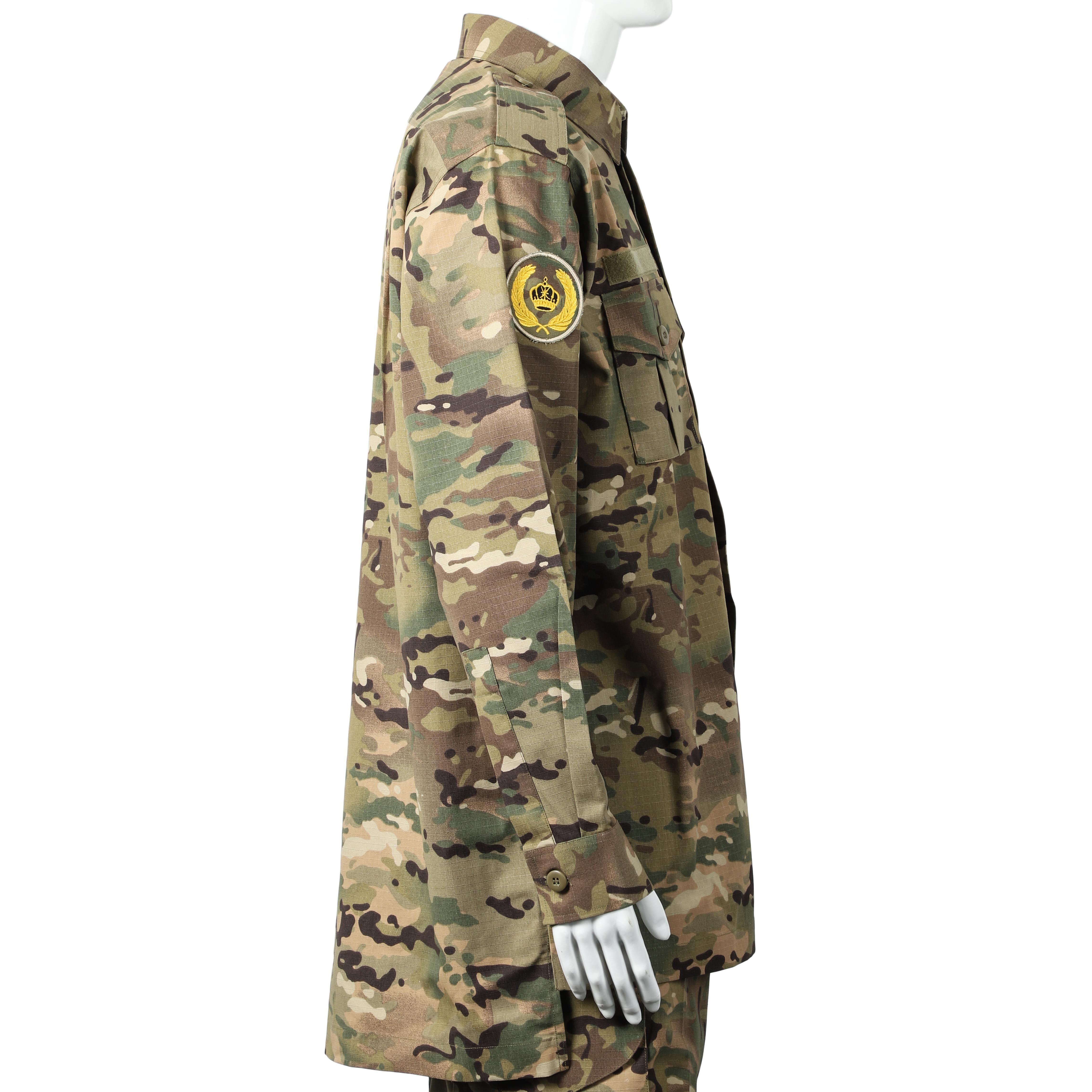 Oman  Tactical Woodland Camouflage Uniform Security Dress TC 65/35 Rip-Stop Security Combat Uniform