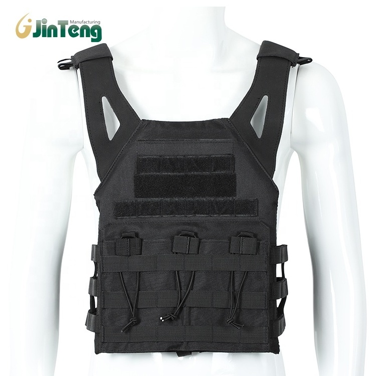 Outdoor Black Breathable Combat Man Tactical Vest