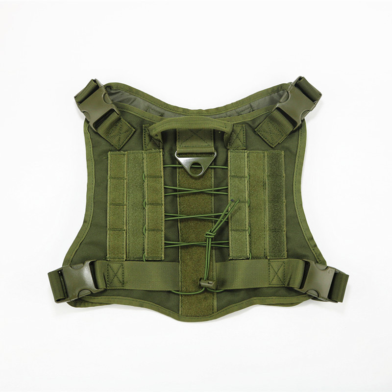 Wholesale Cheap 1000D Nylon Training Hunting Molle Harness Tactical Dog Vest With Detachable Pouches