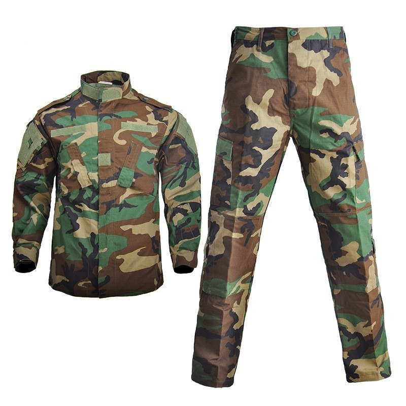 Jinteng 20 Years Factory Good Quality Wholesale Tactical Uniforms Security Guard Training Uniform Camouflage ACU Uniform