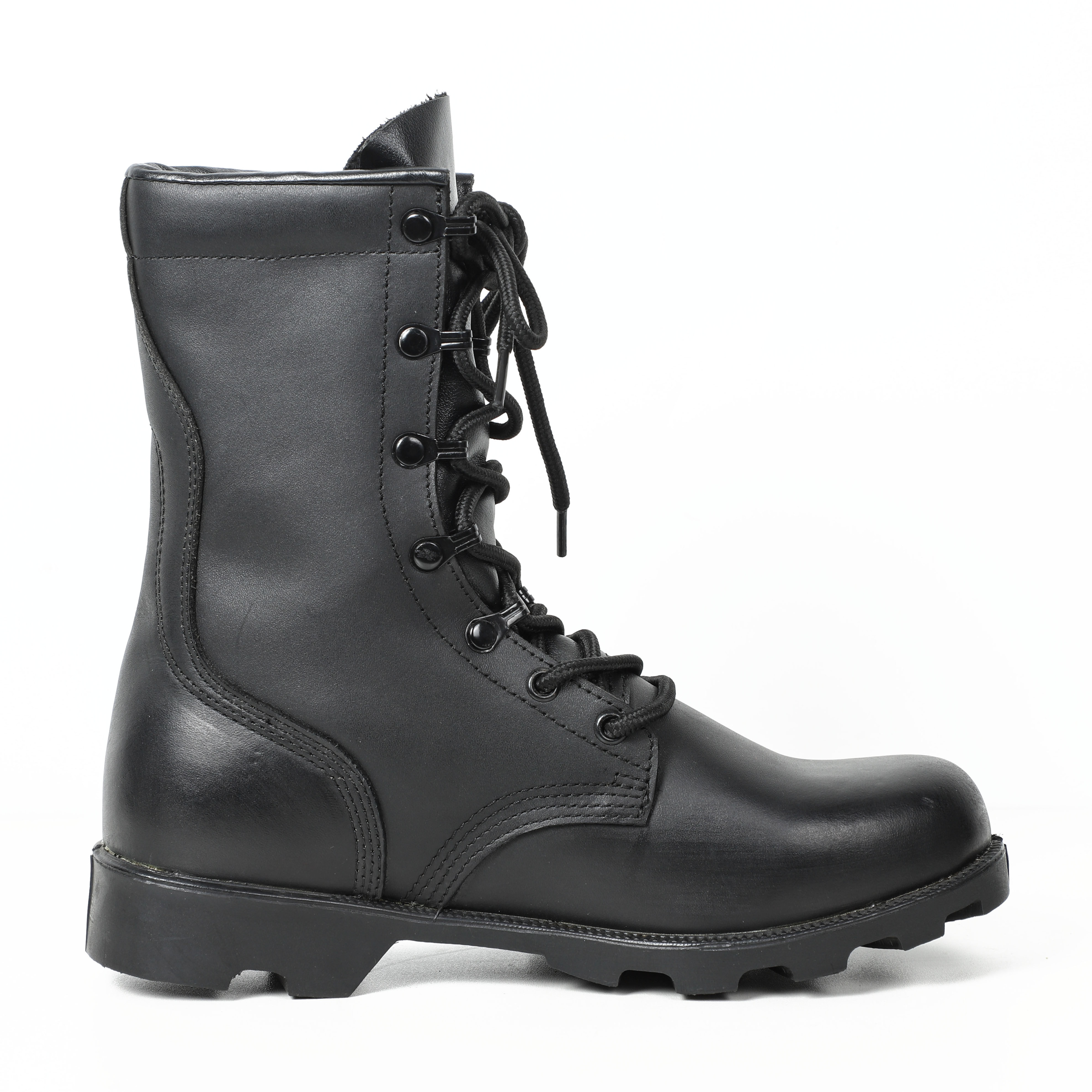 Jinteng OEM top sale black high cut outdoor safety boots Tactical Boots Combat Boots