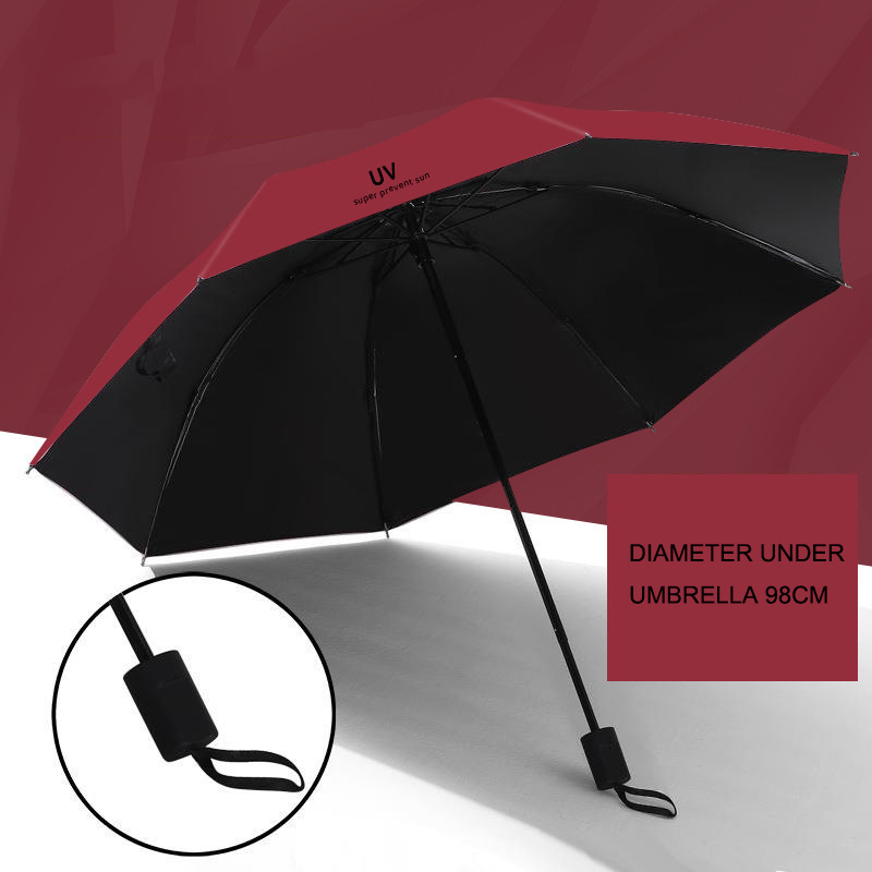 Windproof Strong Compact Umbrella Wind and Rain Golf Backpack and On-the-Go Umbrella Portable Travel Umbrellas